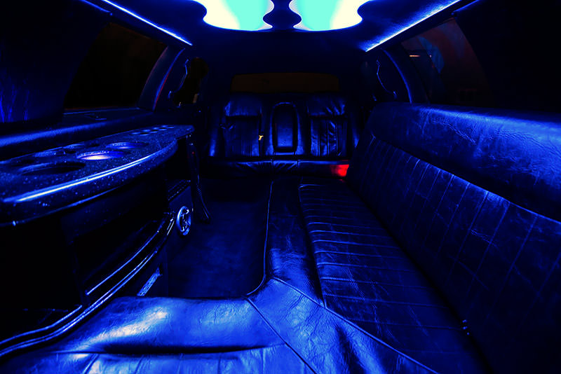 luxurious stretch limo